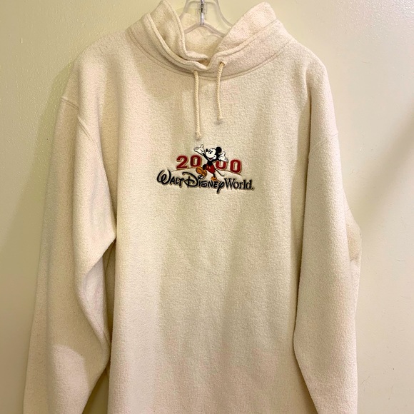 Disney Tops - Vintage Walt Disney World Terry Hood Sweater